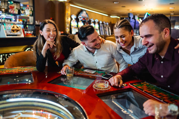 Blackjack table view in Golden Toad studio showing dealer and card layout